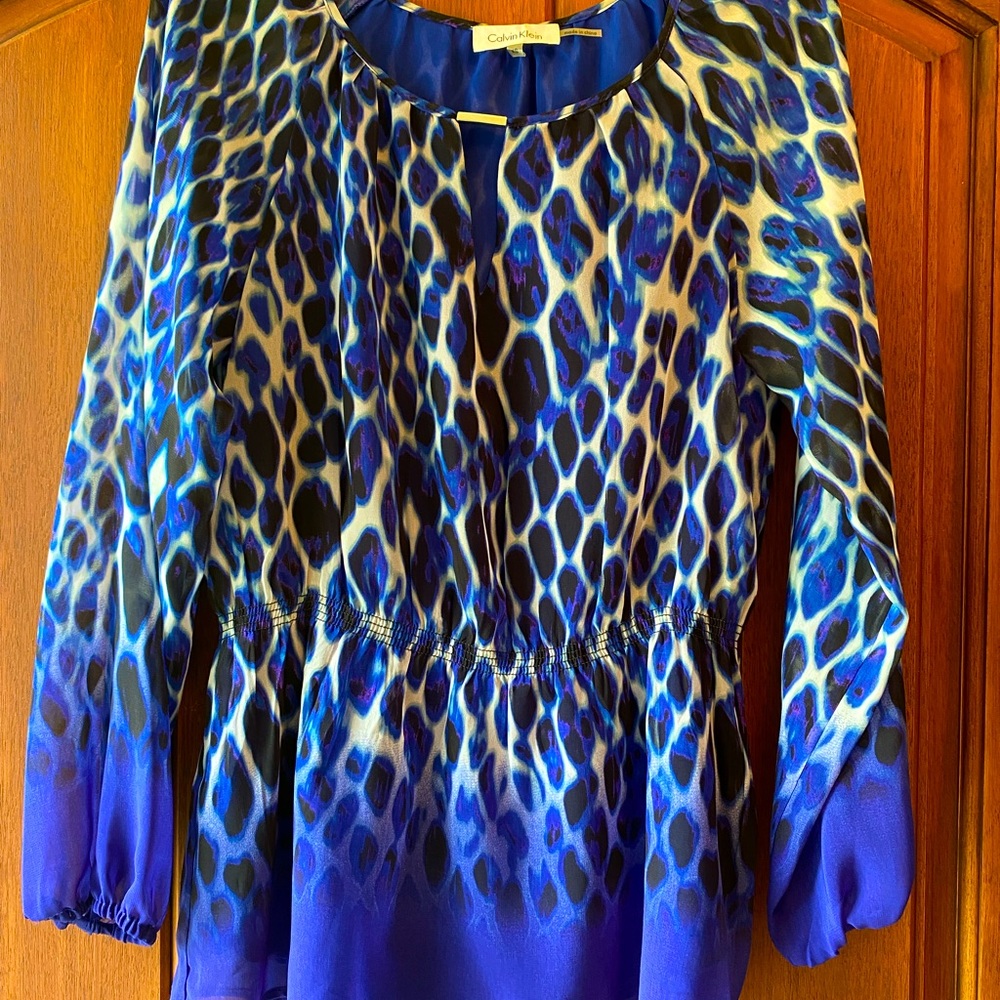 Calvin Klein leopard print top